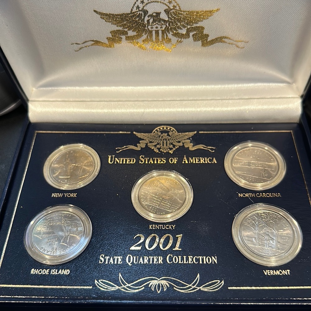2001 State Quarter Collection set